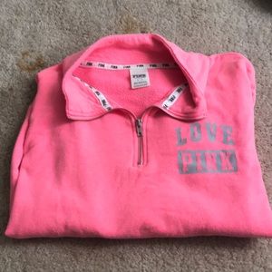 Pink hoodie